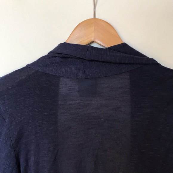 Youth Navy Blue Cardigan - Picture 5 of 9